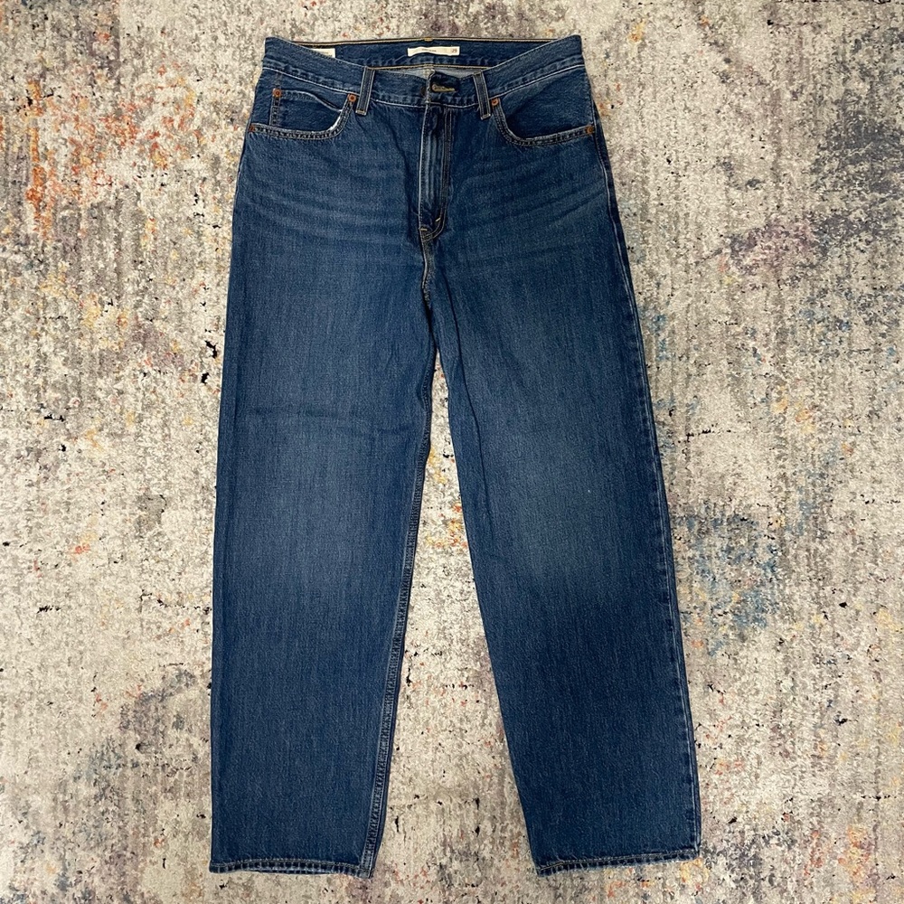 Dark Blue Levi’s Dad Jeans | size W29 L30